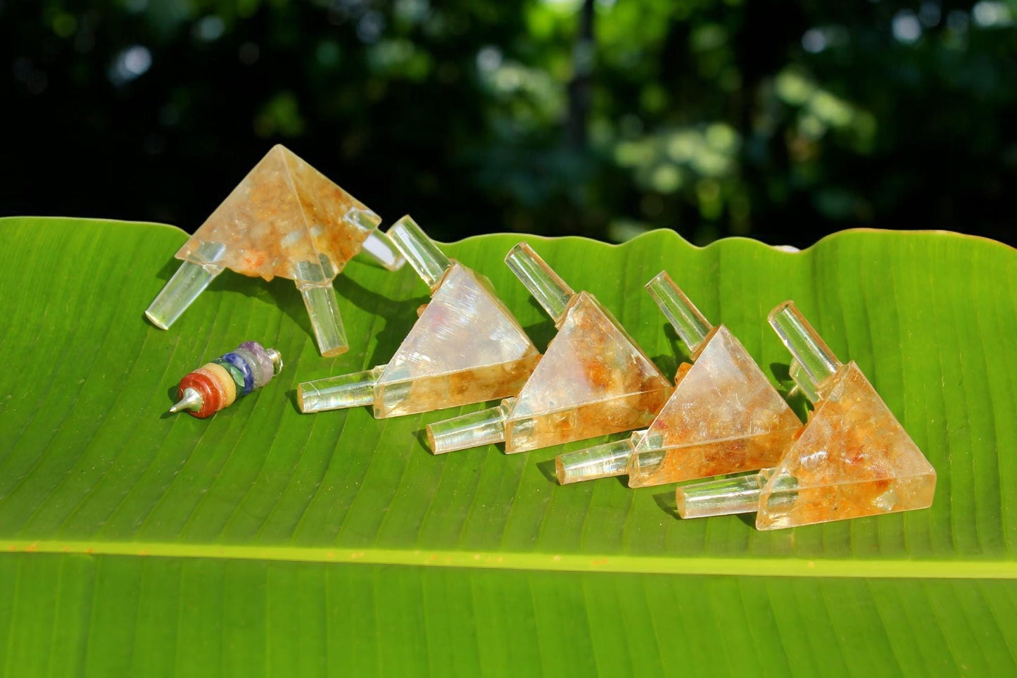 24 MM Giza Connector kit for Copper pipes Crystal Meditation Pyramid Orgonite 5 Connector kit Only Without copper main pipes