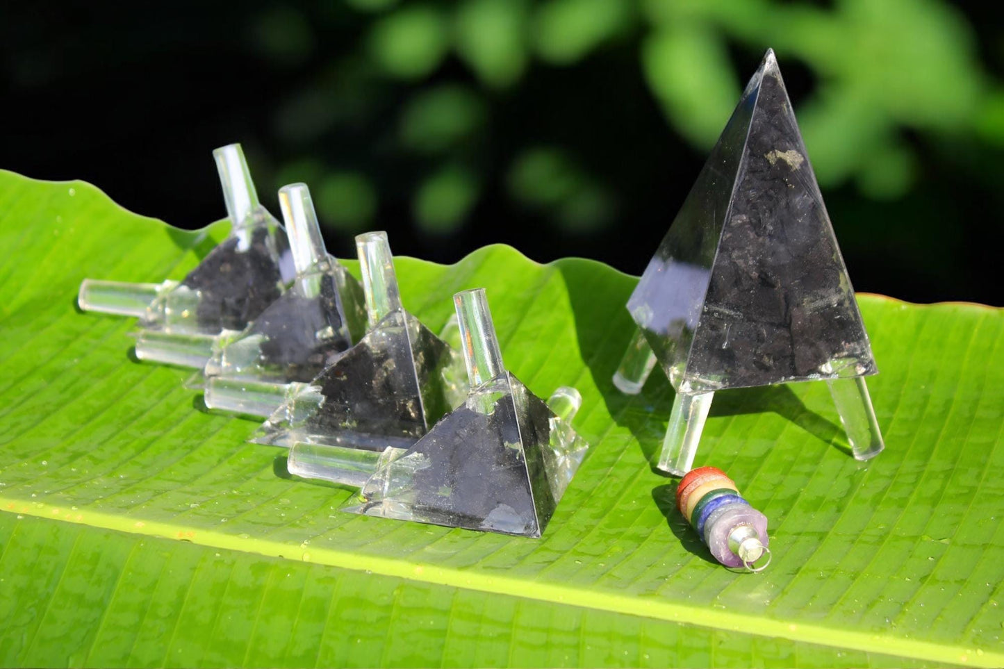 10 MM Nubian Connector kit for Copper pipes Crystal Meditation Pyramid Orgonite 5 Connector kit Only Without copper main pipes