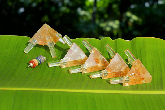 18 MM Giza Connector kit for Copper pipes Crystal Meditation Pyramid Orgonite 5 Connector kit Only Without copper main pipes