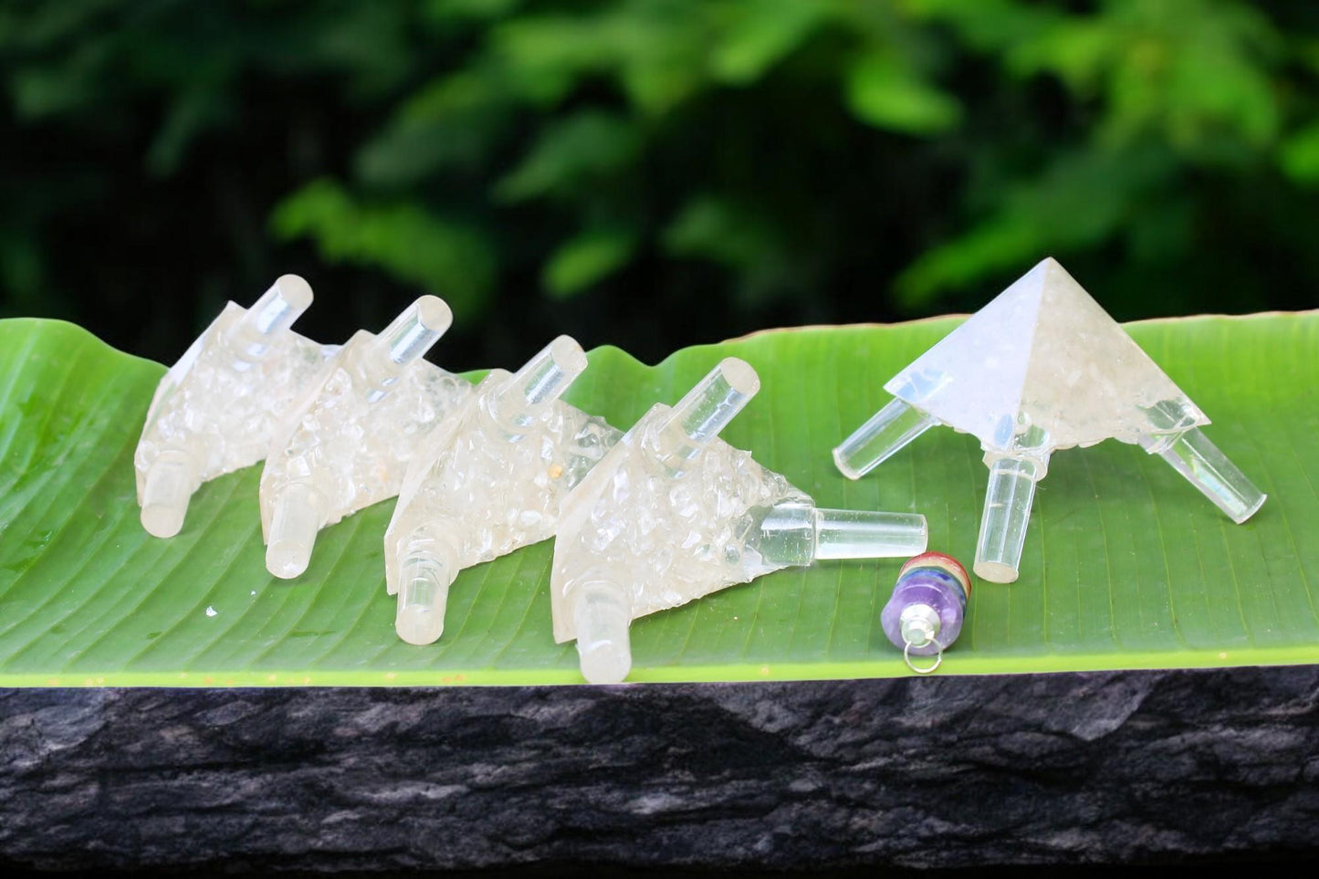 28 MM Giza Connector kit for Copper pipes Crystal Meditation Pyramid Orgonite 5 Connector kit Only Without copper main pipes