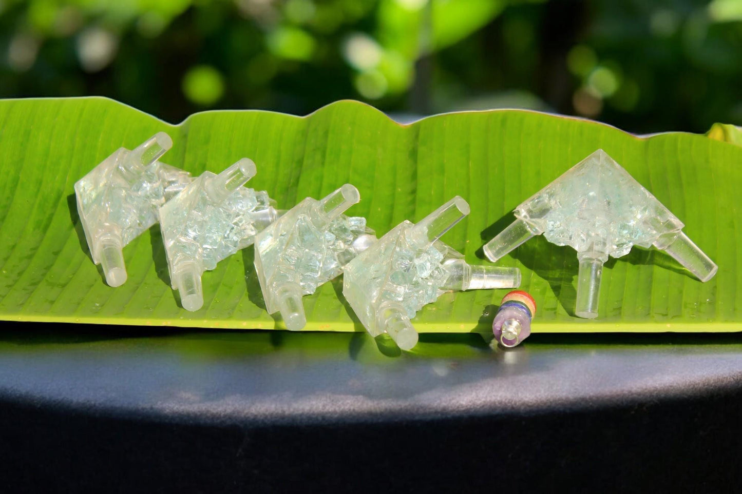 14 MM Giza Connector kit for Copper pipes Crystal Meditation Pyramid Orgonite 5 Connector kit Only Without copper main pipes