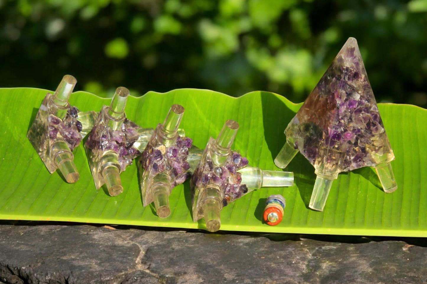 24 MM Nubian Connector kit for Copper pipes Crystal Meditation Pyramid Orgonite 5 Connector kit Only Without copper main pipes